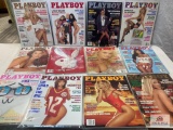 1996 Playboy Magazines complete set of 12