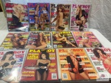 2011 Playboy Magazines complete set of 12
