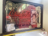 VintageCOca Cola mirror from California mansion