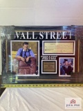 Ivan Boesky Check & Michael Douglas Signed Photo Frame
