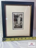 John F. Kennedy As a Child Photograph in Frame