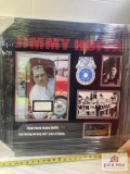 Jimmy Hoffa Signed Cut Photo Frame