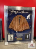 Marilyn Monroe Fur Coat & Signed Photo Frame