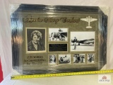 Amelia Earhart Signed Photo Frame