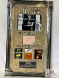 Agatha Christie Signed Cut Photo Frame