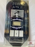 James Joyce Signed Cut Photo Frame