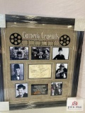 Comedy Legends Signed Cuts Collage Photo Frame