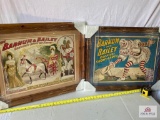 Barnum & Bailey 1960's Remake 2 Framed Posters Photo Frame