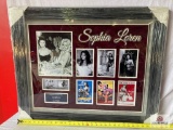 Sophia Loren Signed Photo Frame