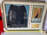 Marilyn Monroe Worn Slip & Calender Photo Frame