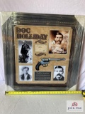 Doc Holiday Signed Cut Photo Frame