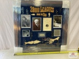 Jules Verne Signed Cut Photo Frame