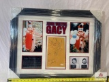 John Wayne Gacy Signed Clown Sketch Photo Frame