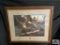 [233] Framed Mule Deer Print for NWTF