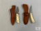 [149] Two Schrade #SC501 Knives