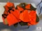 [254] Blaze Orange wear: vests, overalls, jacket, etc.