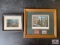 [256] Two Matted & Framed Prints - Bird Theme