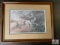 [258] Two large Format Matted and Framed Prints - Bird Dogs