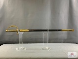 [72] US M1840 Musicians Sword with Scabbard