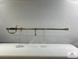[77] Ceremonial Militia Sword with Scabbard