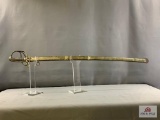 [85] Unmarked Field Officer's Type Sword with Scabbard