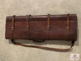 [215] Leather double shotgun case