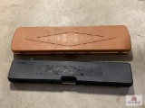 [208] Two hardside gun cases