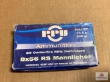 [47] Ammo Lot: 8x56 RS Mannlicher