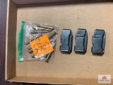 [49] Three Remington Box Mags & 12 Rds of .270 Win ammo