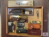 [120] Assorted Knives: Schrade, Buck, Etc