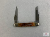 [136] Case Muskrat with Bone Handle