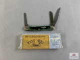 [138] Case #6318SS Stockman w/Burnt Green Handle
