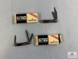 [166] Two Old Timer folding knives