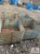 Lot of 4 Metal Bins