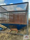 Metal Sorting Bin w/ Bottom Chutes