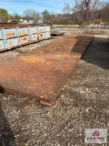 80yd Flatbed Rolloff Floor