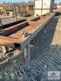 Metal Pipe Rack with Scale
