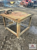 Steel work table