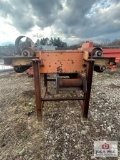 Conveyor with over and under magnets