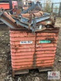 Bin of conveyor rollers