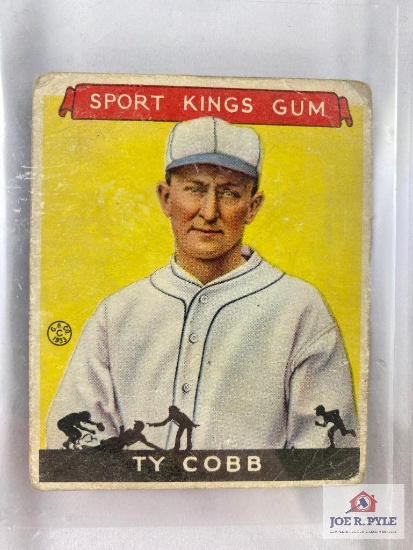 Ty Cobb - 1933 Sport Kings No. 1
