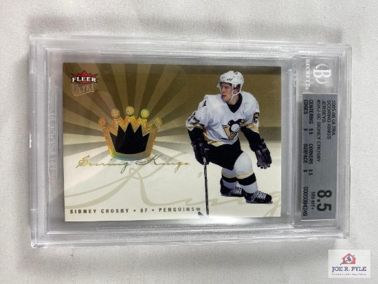 Sidney Crosby 2005 Ultra Scoring Kings Jersey Skjsc Scoring Kings-Jersey, Beckett 8.5 NM-MT+