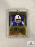 2006 UD Exquisite Peyton Manning Gold Inscriptions Auto 24/25 MVP