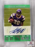 Adrian Peterson Signed 2007 Topps TX Exclusive Rookie Card