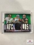2007 Rothlisberger/Palmer/Quinn Topps Thriple Threads Emerald TTRC 77 7/18
