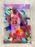 1997-98 Michael Jordan Topps Stadium Club Triumvirate Luminscent