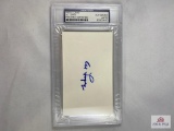 Al Lopez Cut Autograph Card, PSA/DNA Certified Authentic