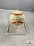 Jim Catfish Hunter Signed Baseball - no COA