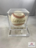 Ted Williams Signed Baseball - no COA