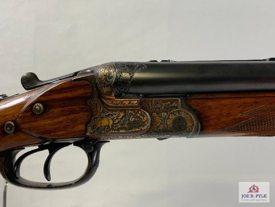 [89] W. Eblen Hammerless Dural-framed Vierling, 16ga x 16ga x 8 x 57RS ...